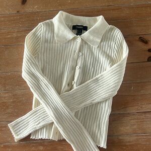 Button Down Sweater